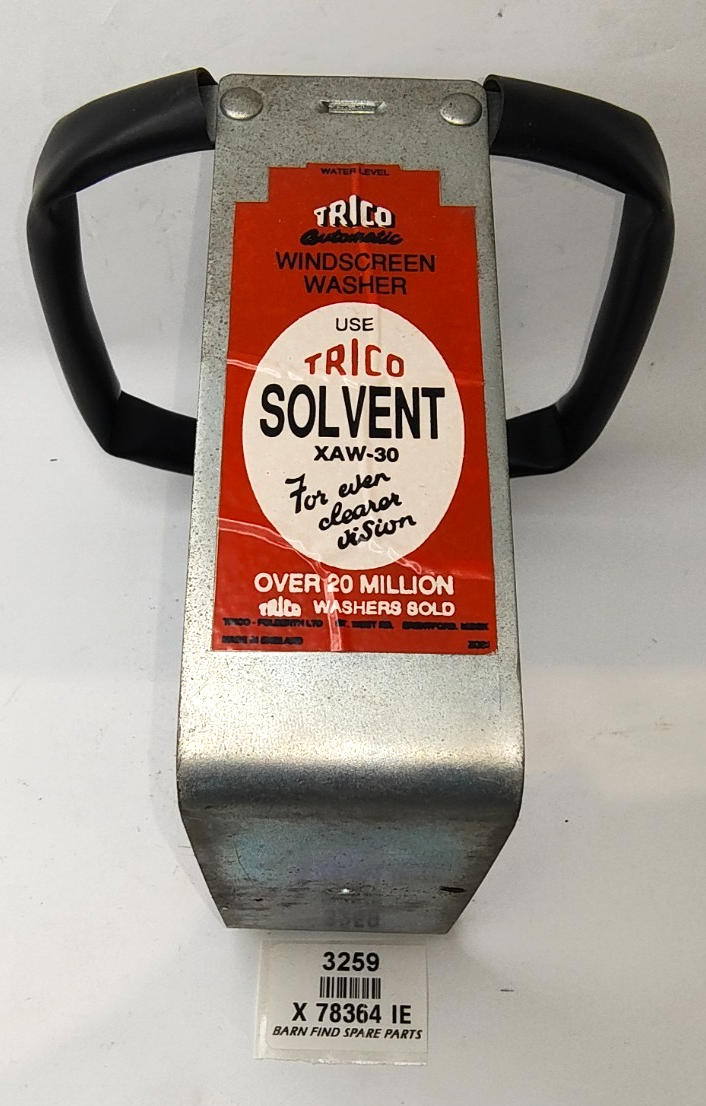 Trico original Windscreen Washer Bottle Frame Large Square  Anodised inc rubber10
