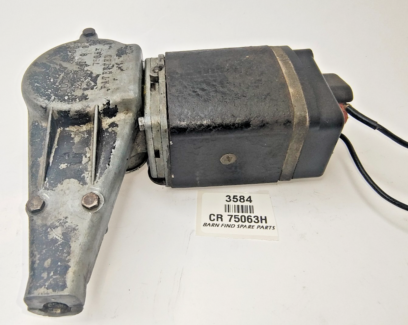 LUCAS CR 12 Volt 75063H WIPER MOTOR 160 degree sweep Good Used Working Condition6