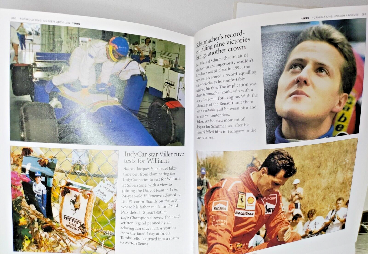 Formula One Unseen Archives hardcover Book by Tim Hill12