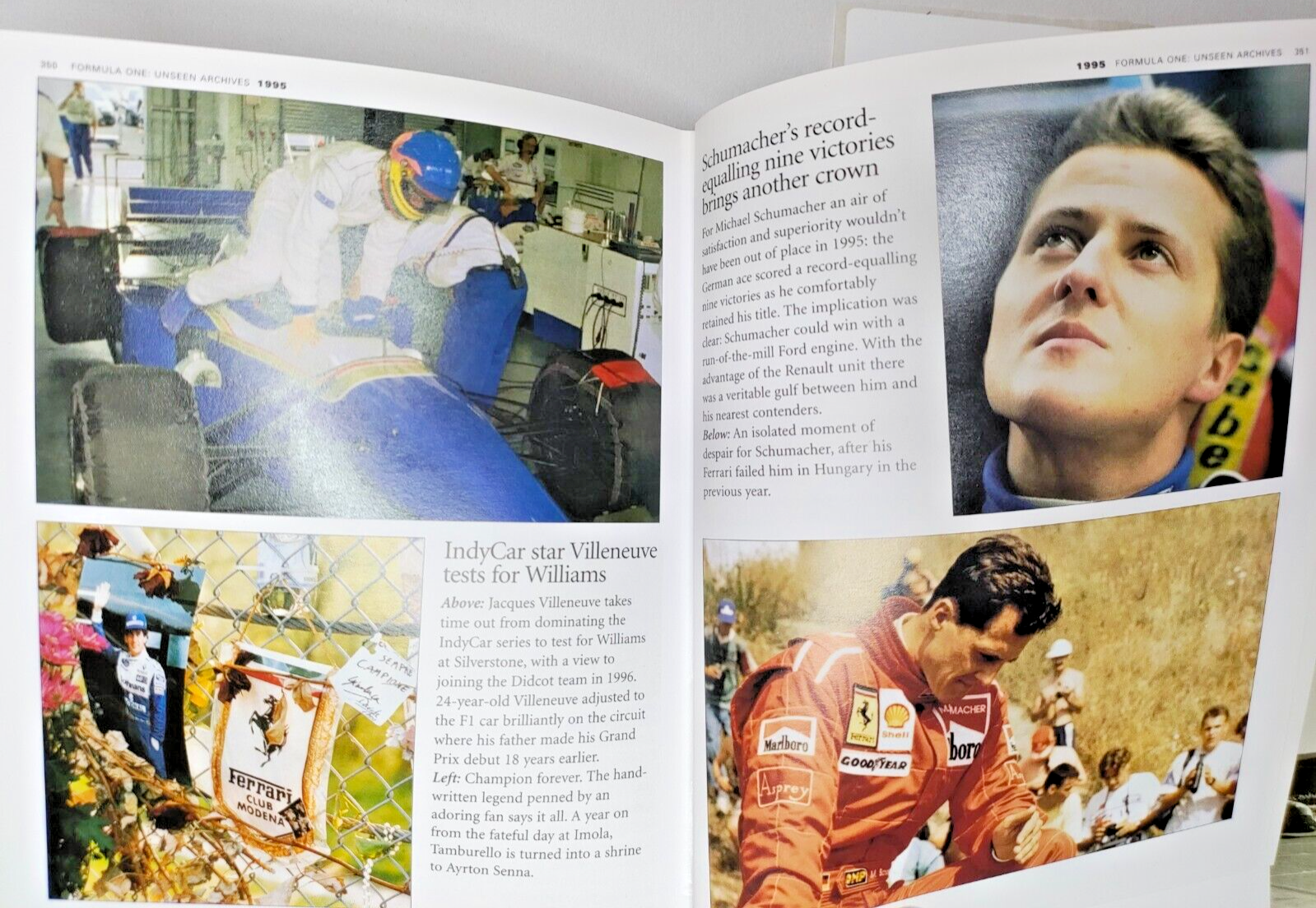 Formula One Unseen Archives hardcover Book by Tim Hill12