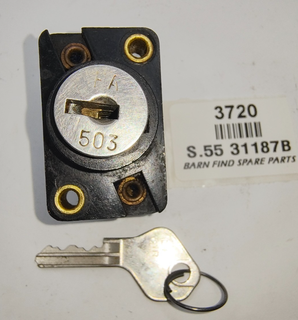 Lucas Original used working Ignition Switch S.55 31187B with key7