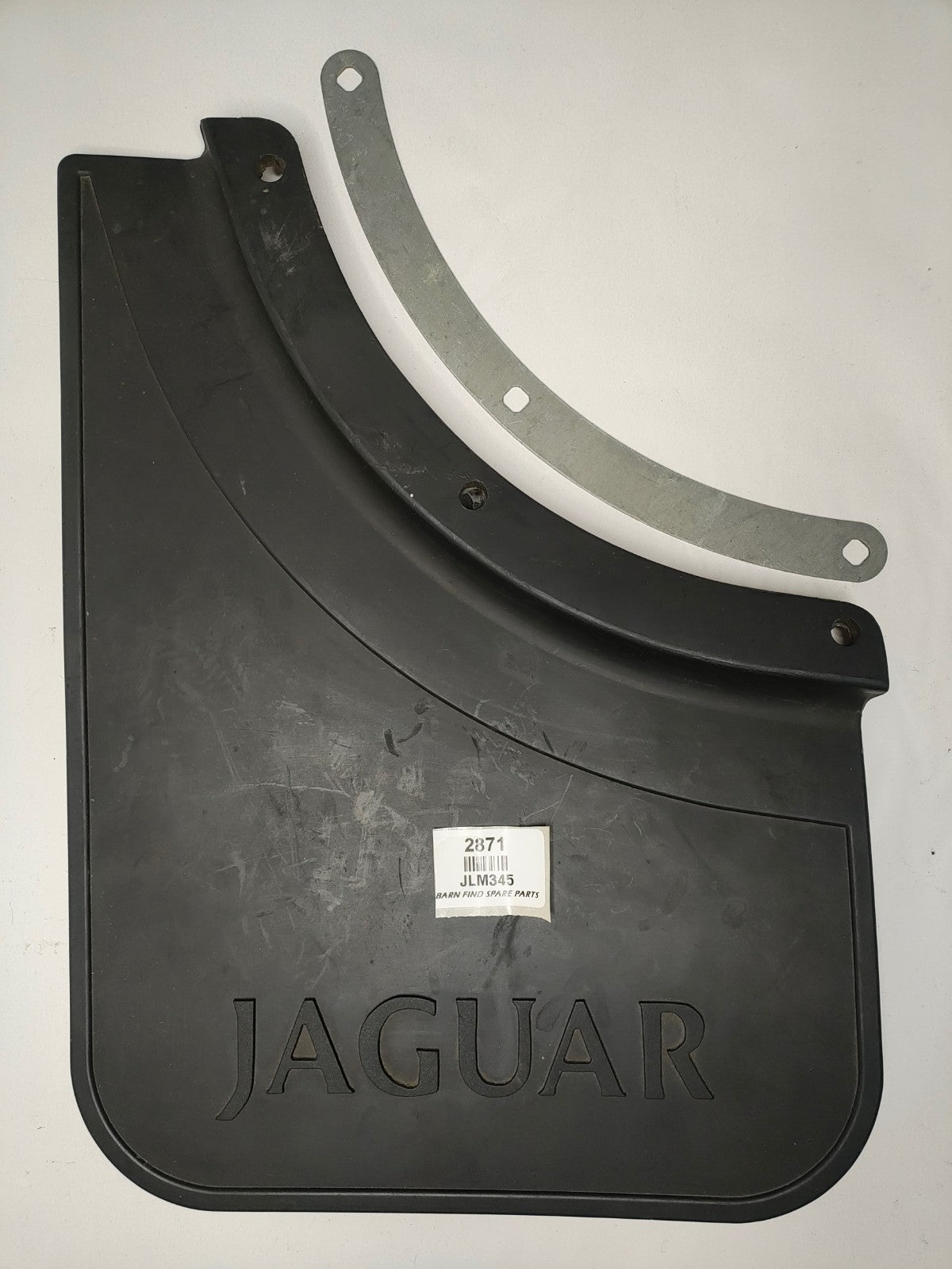Jaguar XJ Rear Mudflap JLM345, Passenger / Left Side with JAGUAR wording New0