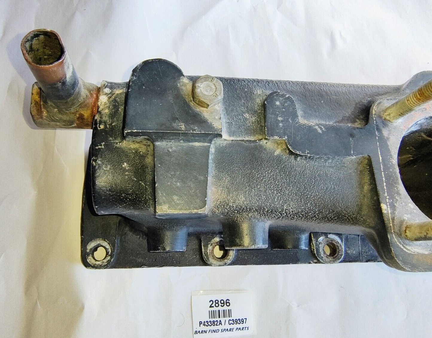 Inlet Manifold Used Original For Twin SU’s P43382A / C39397 To Suit Jaguar XJ63