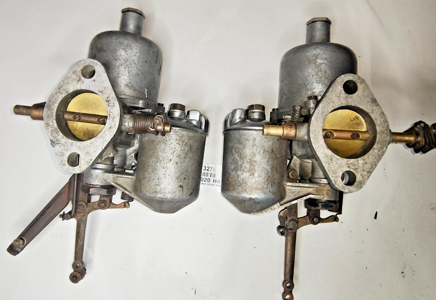 Twin H4 SU Carburettors 1 1/2 inch  AUC6020 To Suit MG Triumph Austin Volvo etc.11