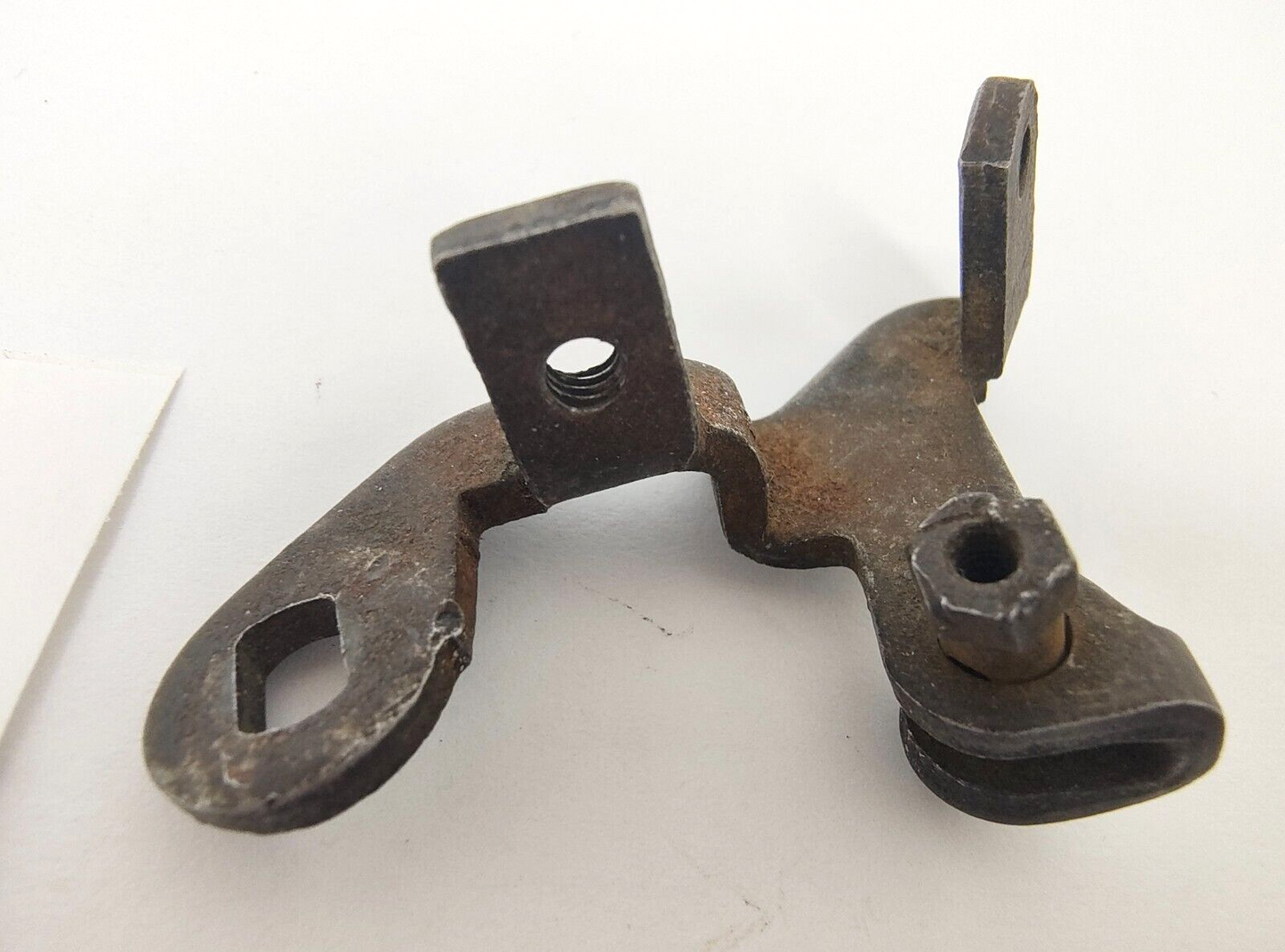 Original USED SU throttle control lever & throttle cable trunnion & pinch bolt3