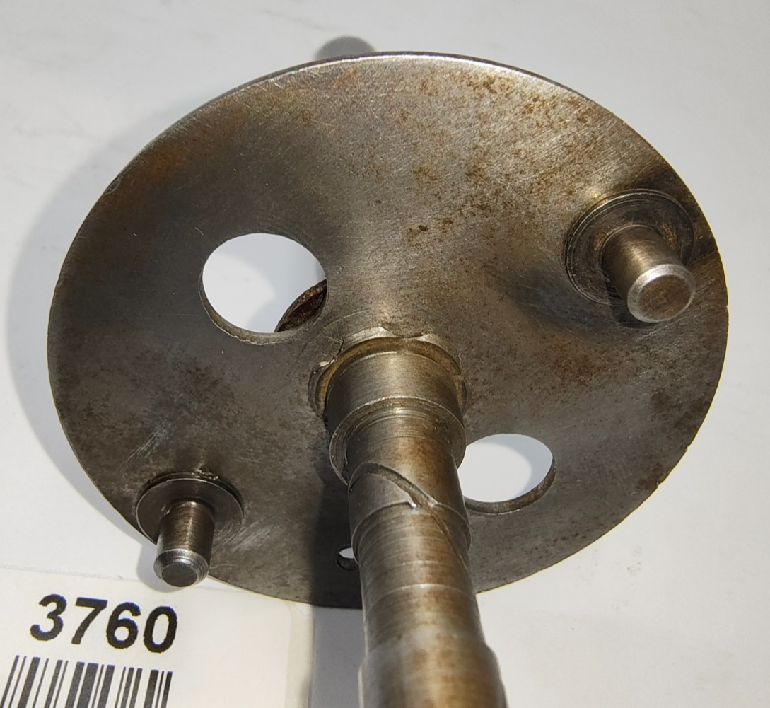 Lucas Distributor Used Shaft Action Plate 10 degrees with fibre spacer 410767 ?2