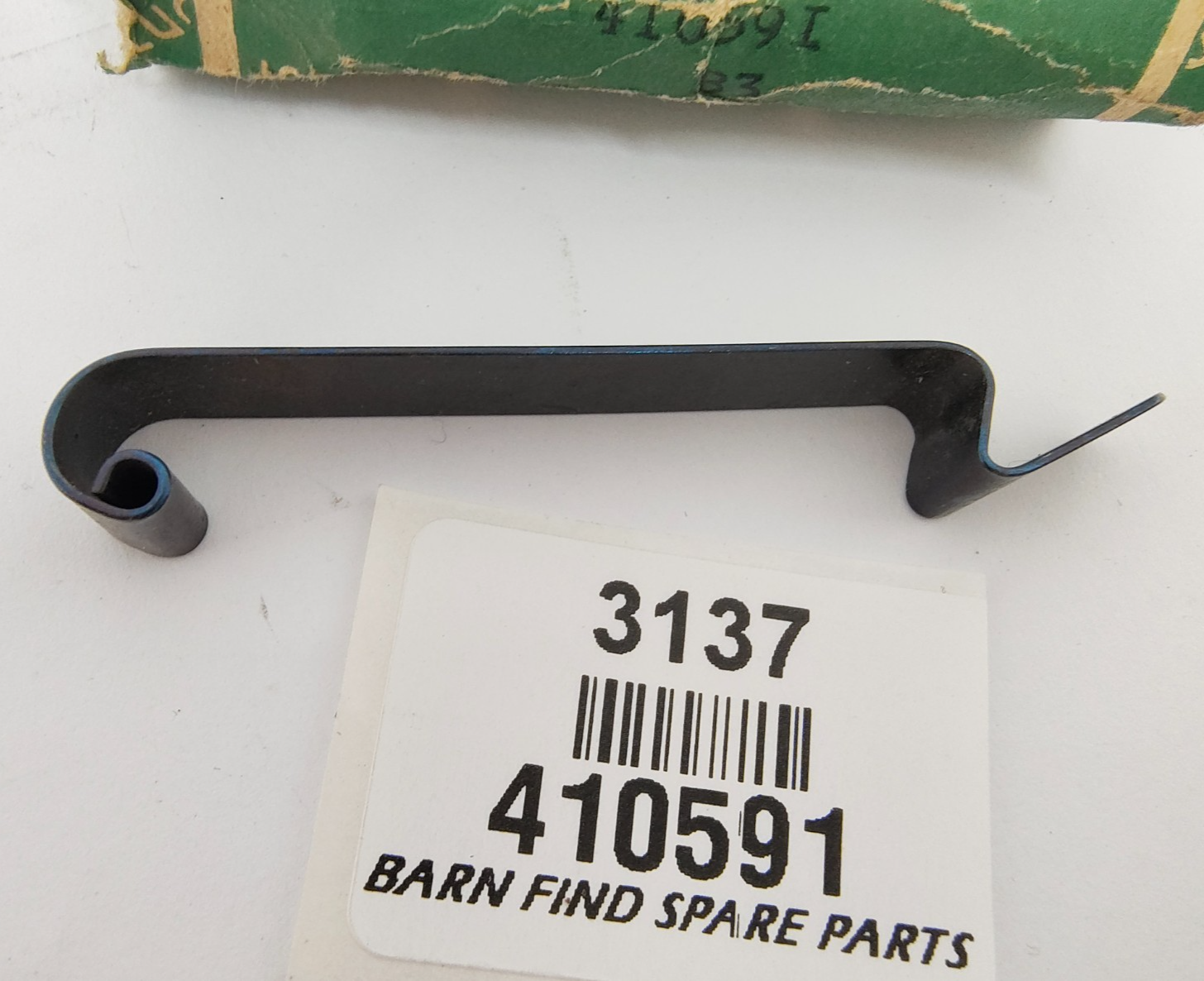 Lucas distributor cap clip 410591 New Old Stock Overall length 65mm x 9mm wide4