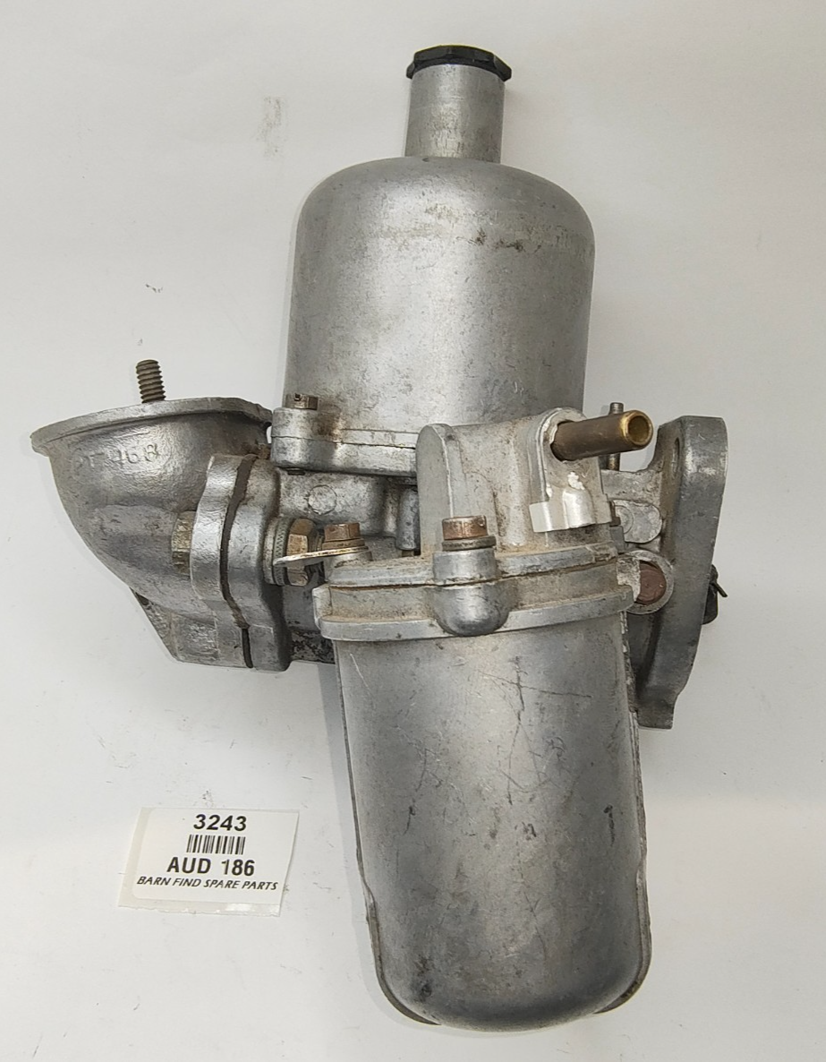 SU HS4 1 1/2 inch single Carburettor complete with air plenum AUD186 good used2