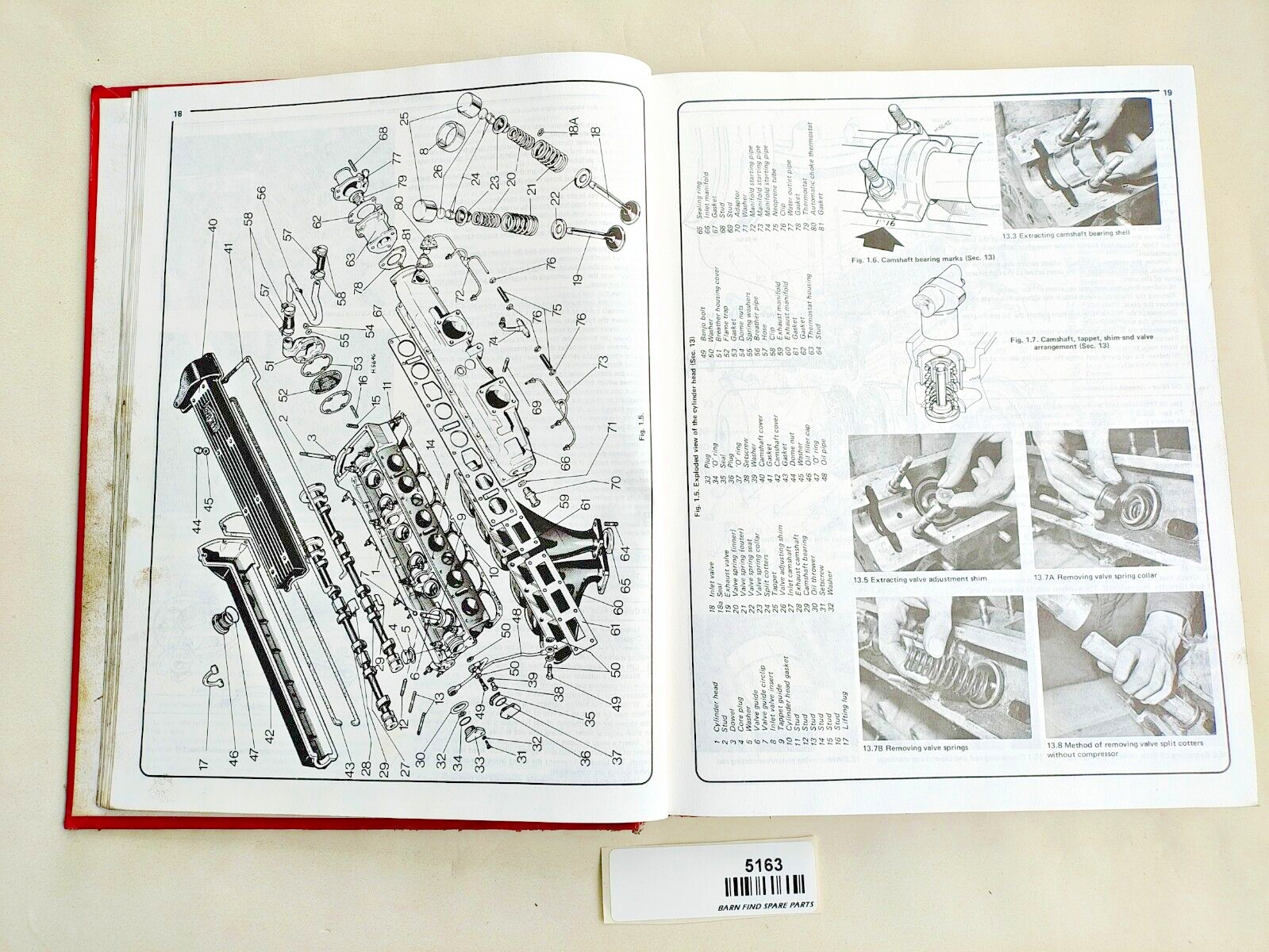Hardcover Jaguar Daimler Sovereign XJ6 Series 1 2 & 3 1968-1986 Haynes Manual7