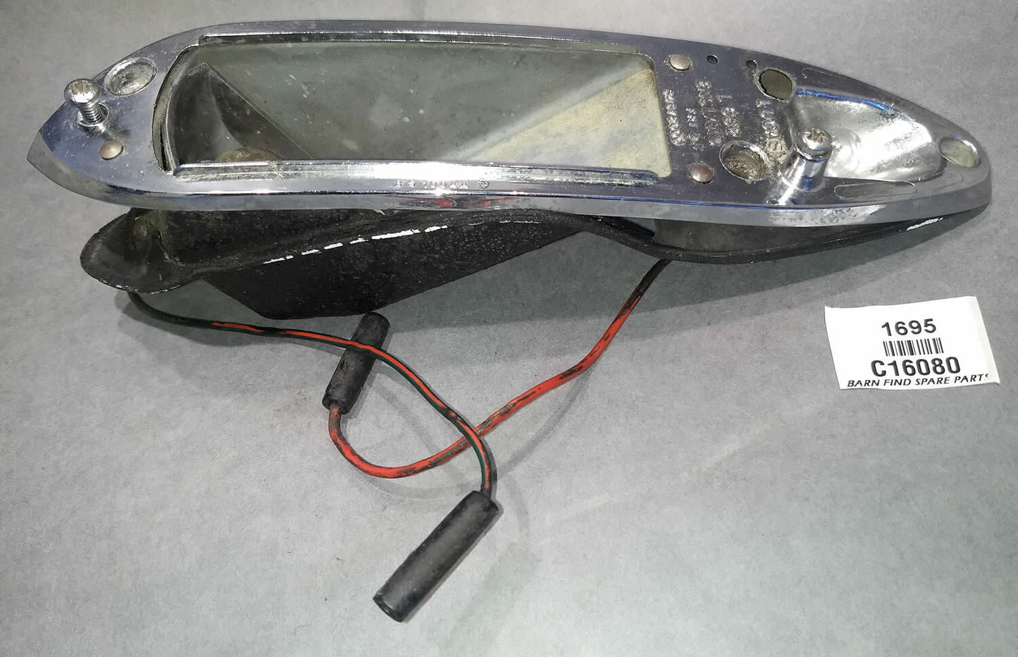 Jaguar E-Type Used Right Hand Front Side & Flasher Lamp  Light  Housing C160801