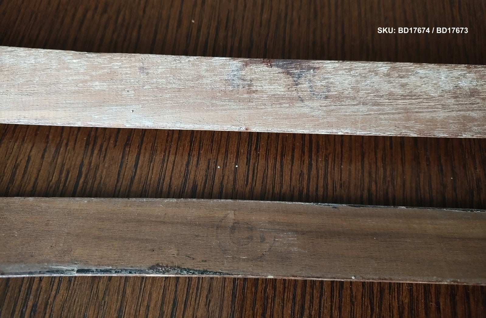 Jaguar MK2 matching Wood Capping top right & left of windscreen BD17674  BD176732