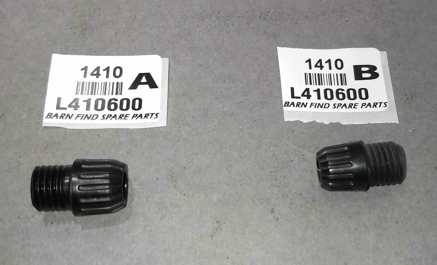 Lucas Acorn Nuts L410600 2 slightly different styles we have 9 x A & 6 x B1