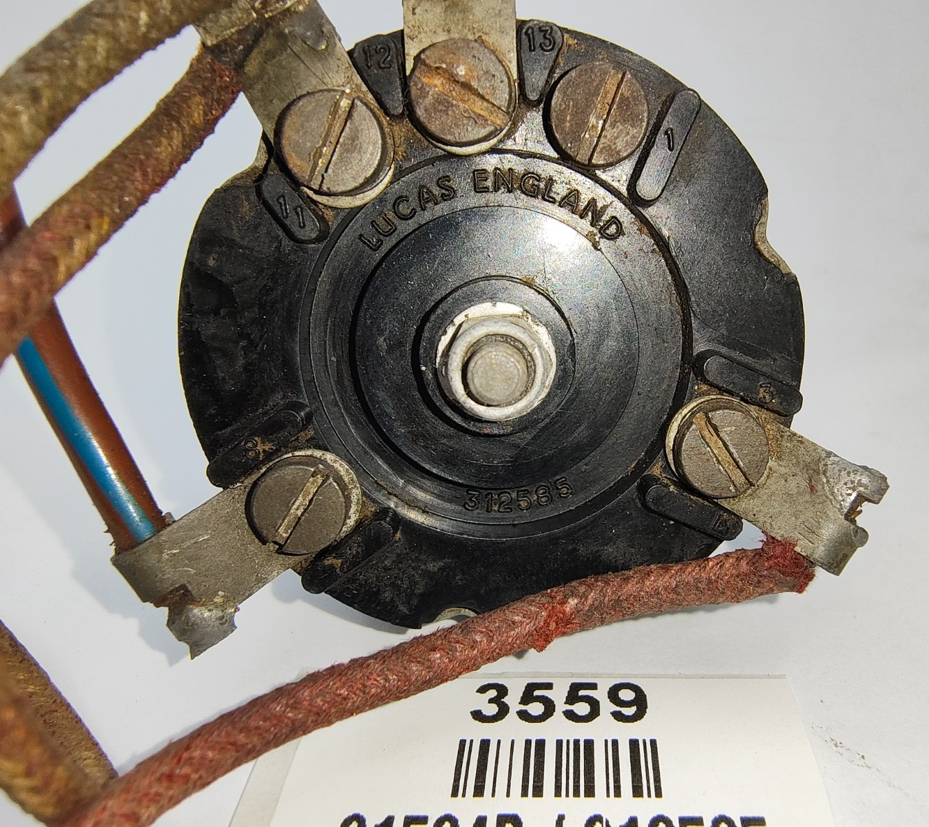 Lucas PRS7 Rotary 4 Way Lighting Switch OFF-SIDE-HEAD-FOG 31524B / 312585 /C91177