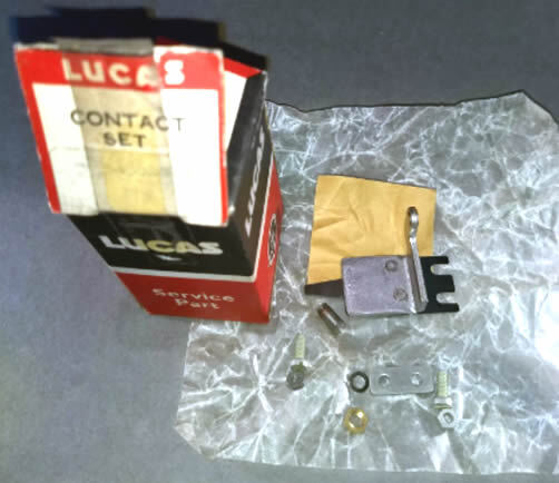 Lucas Voltage Regulator Contact set  543820791