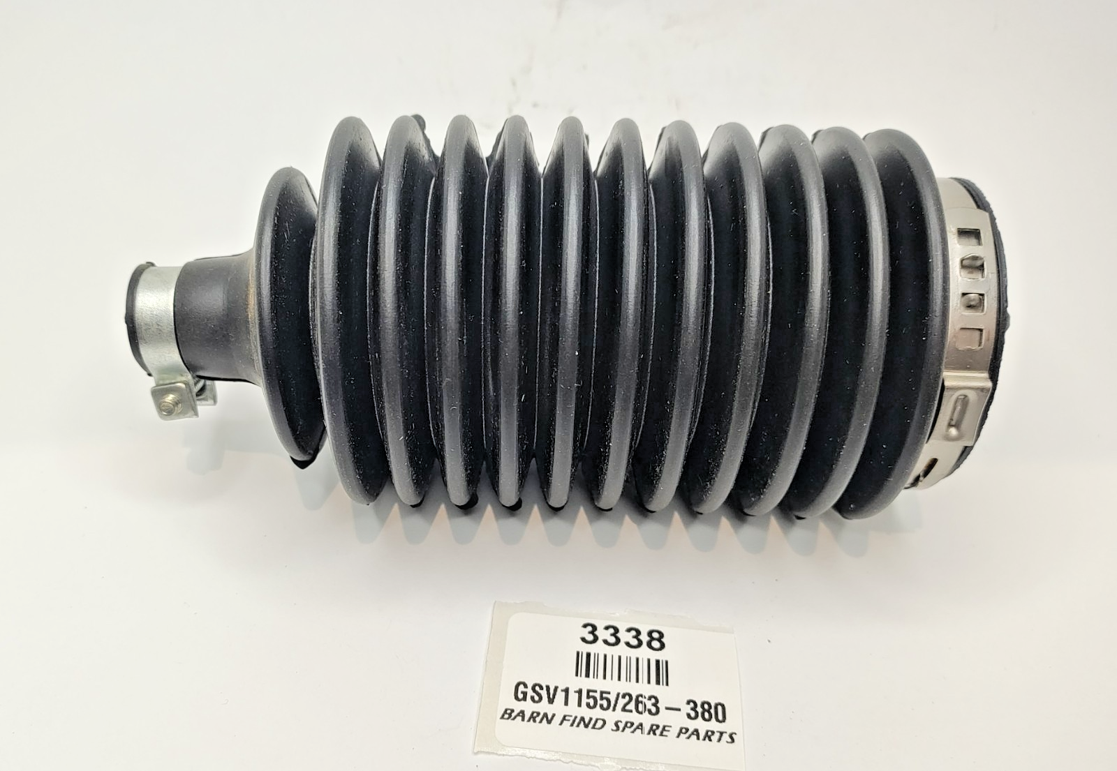 Steering rack gaiter boot incl metal clips 135mm L New Old Stock GSV1155/263-3800