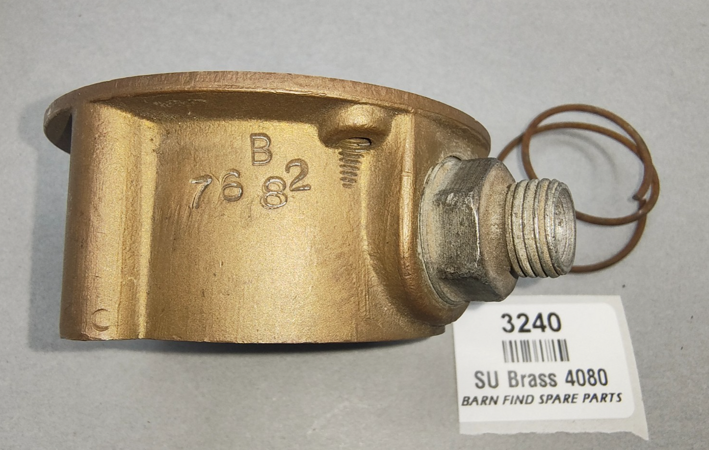 SU Type L  Brass Body Fuel Pump AUA 4080  style stamped B 2 -1946 February & 7686