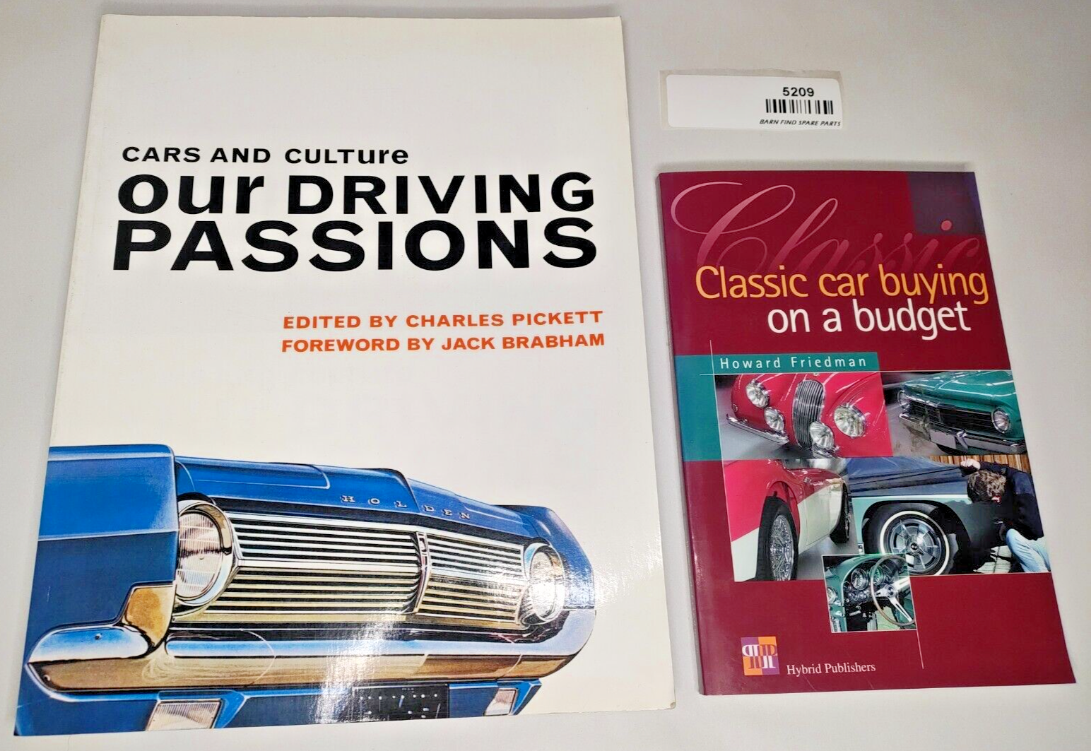 Cars and Culture our Driving Passions book Charles Pickett forward by J Brabham0