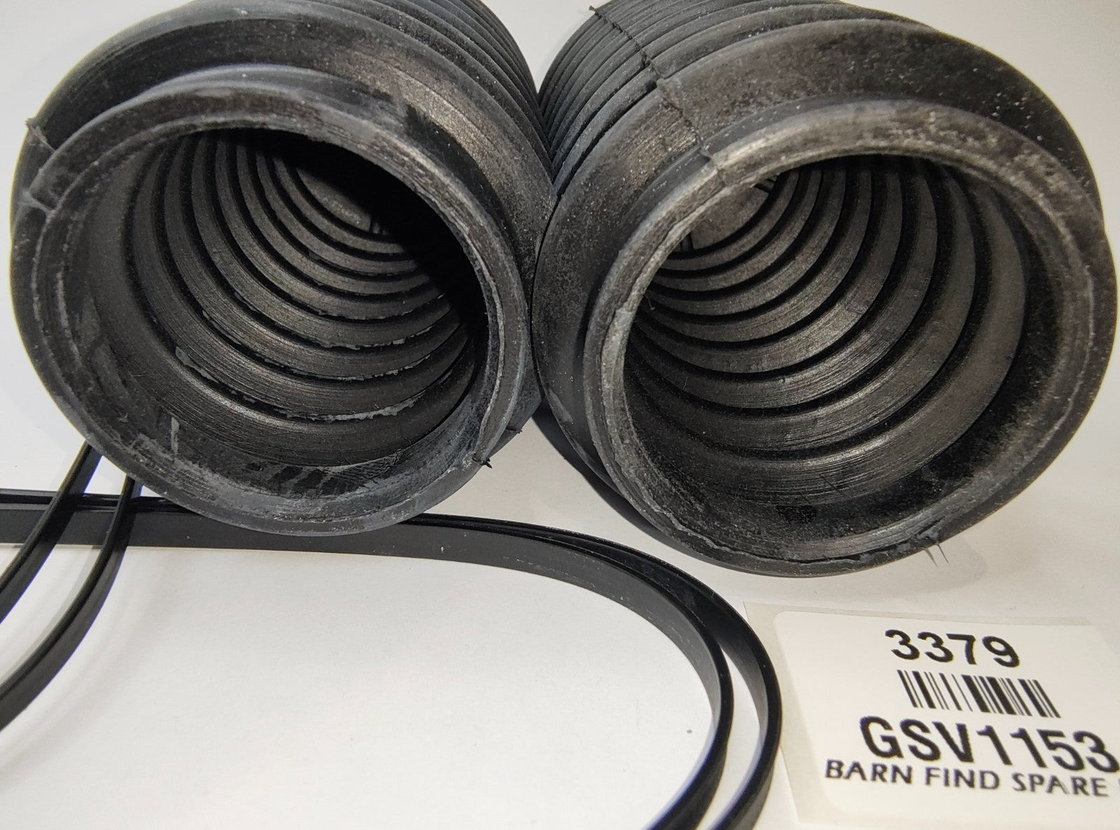 Steering Rack Boot pair New Old Stock. GSV1153 alt PN  AYA6012 9 rib 4 3/4" long3