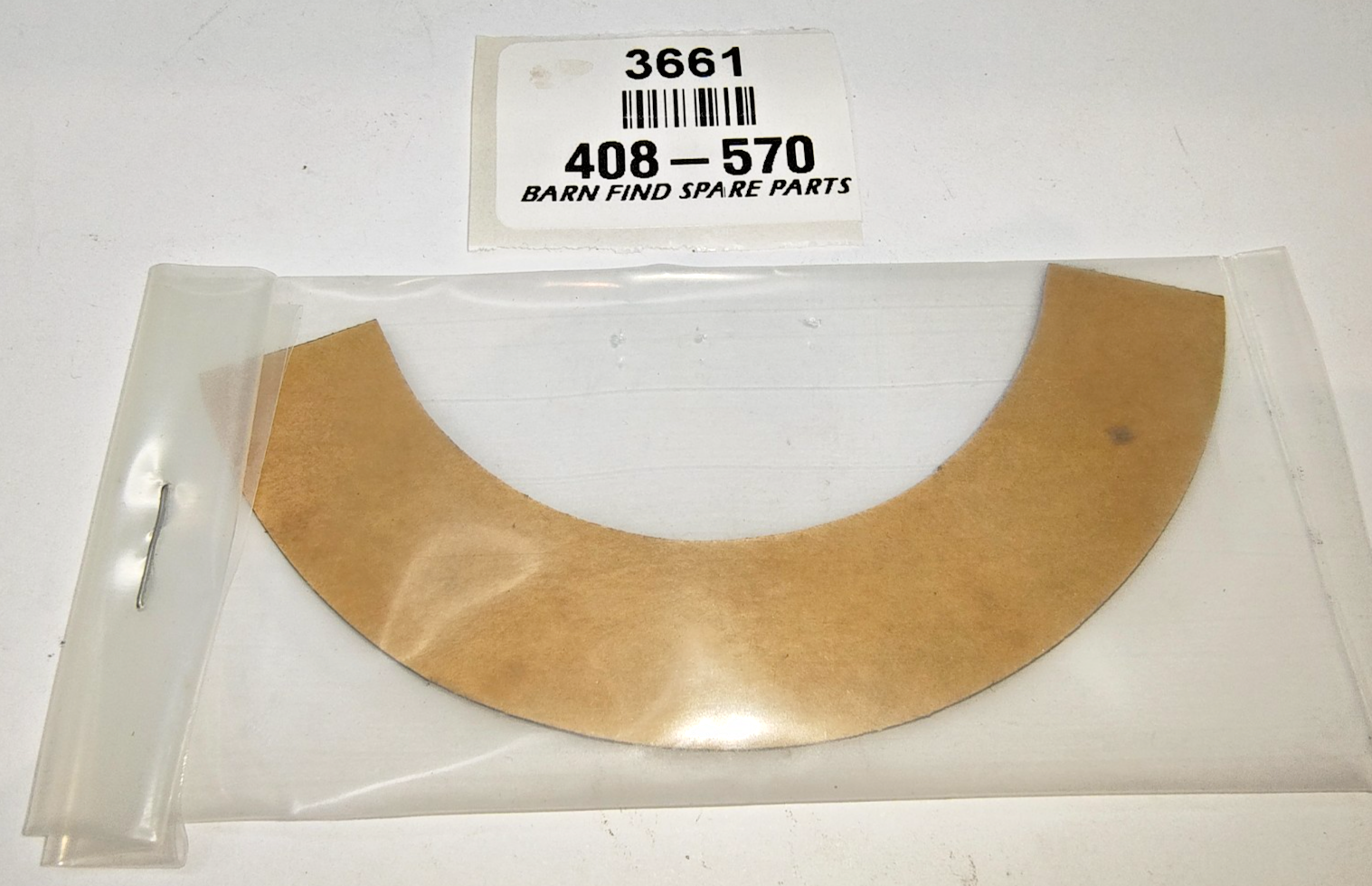 DECAL sticker UNLEADED FUEL ONLY  MGB  408-570 CRST1491