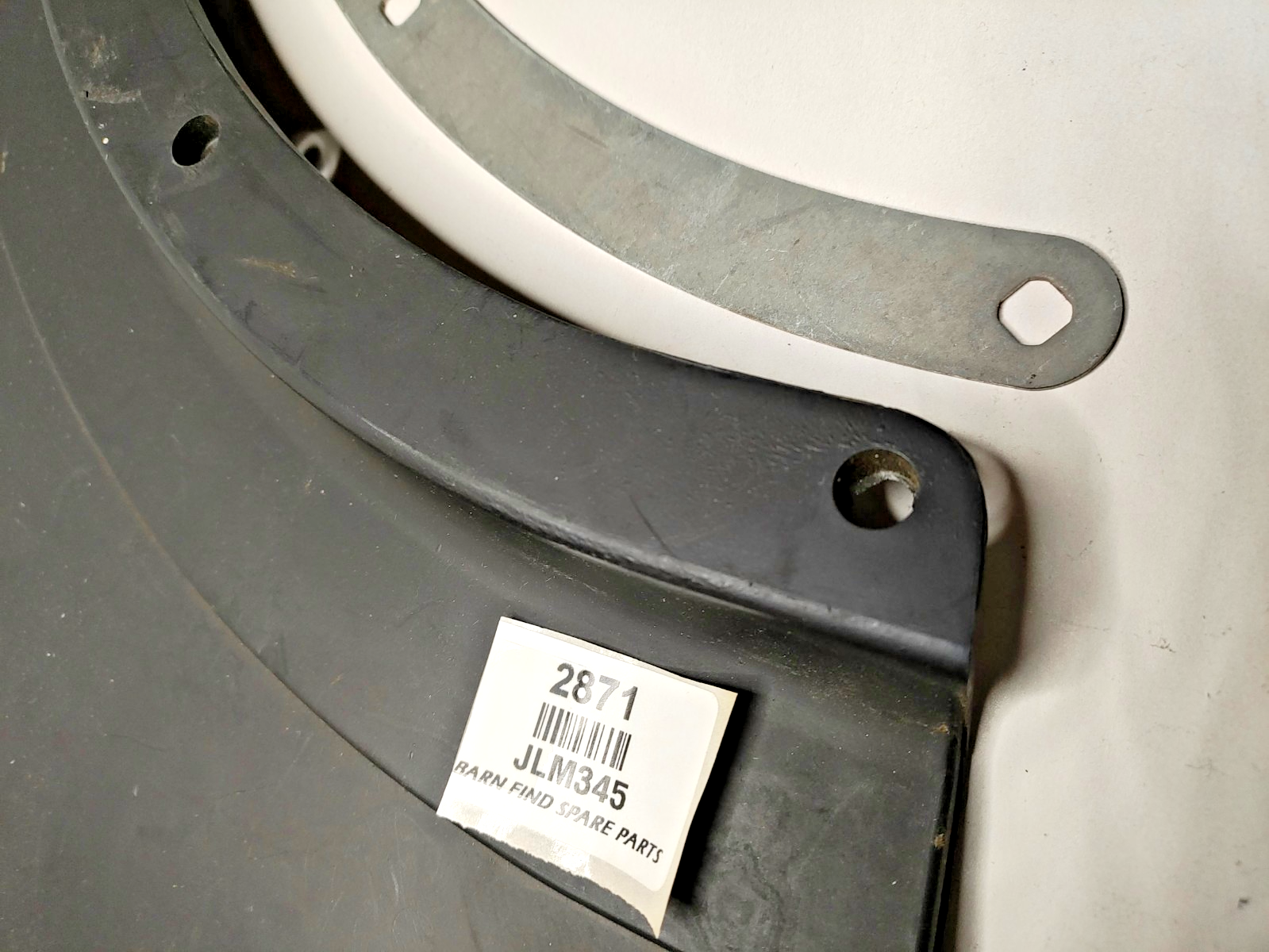 Jaguar XJ Rear Mudflap JLM345, Passenger / Left Side with JAGUAR wording New4