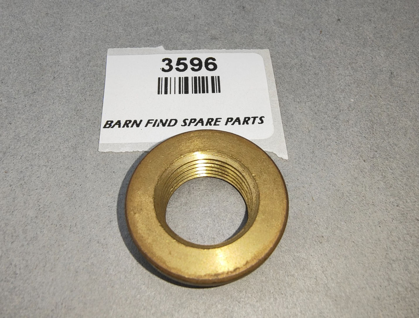 Female tank flange collar brass 01071-0614 3/8" BSP New Old Stock1