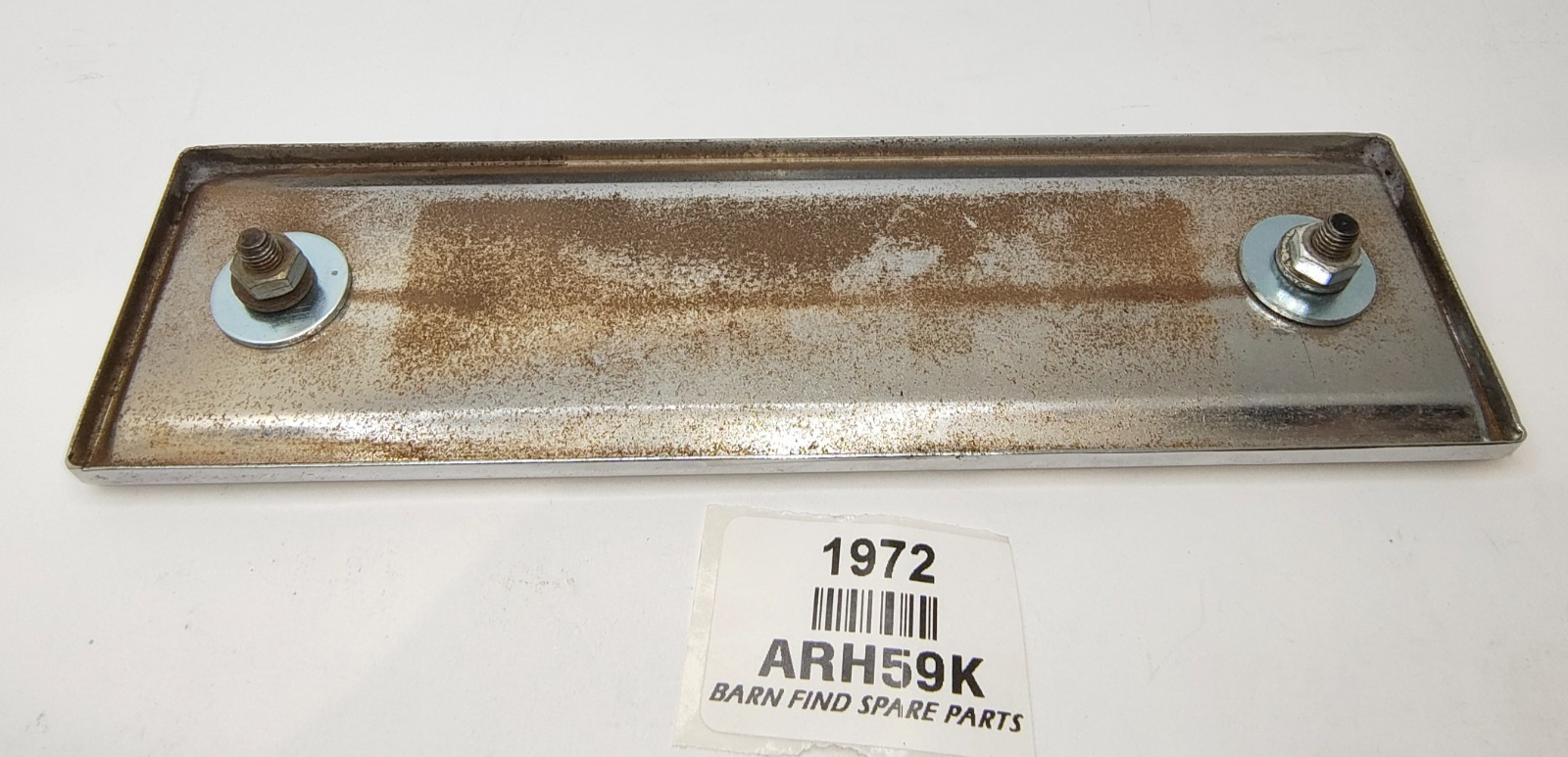 Original Used chrome black vinyl radio aperture blanking plate ARH59K various MG2