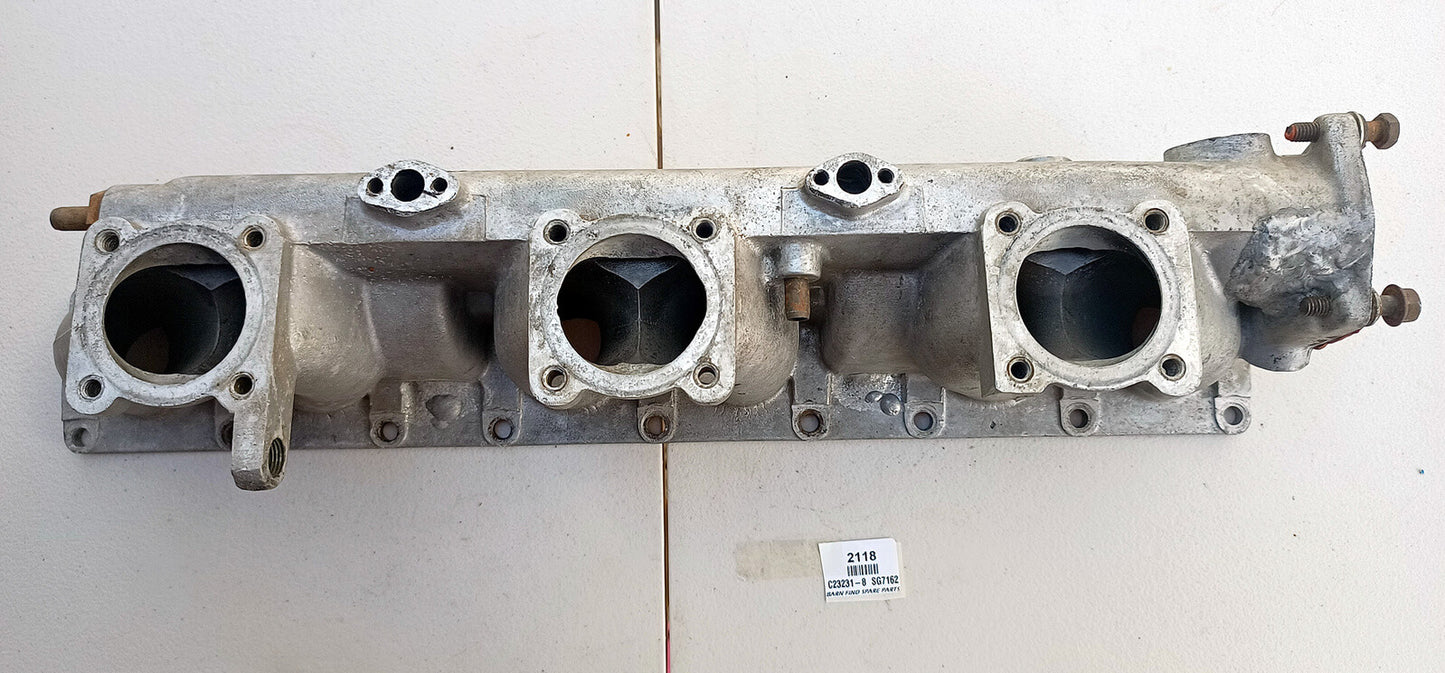 Triple SU Jaguar inlet manifold, USED condition C23231-8  SG7162 1