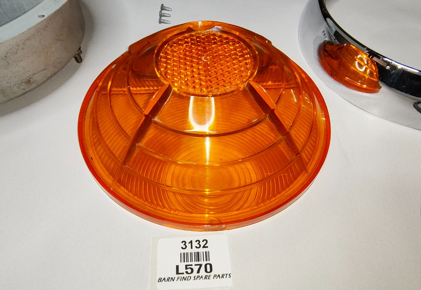 RARE Original Lucas AMBER L570 Tail Light suits Lancia Flaminia Appia Vanguard17