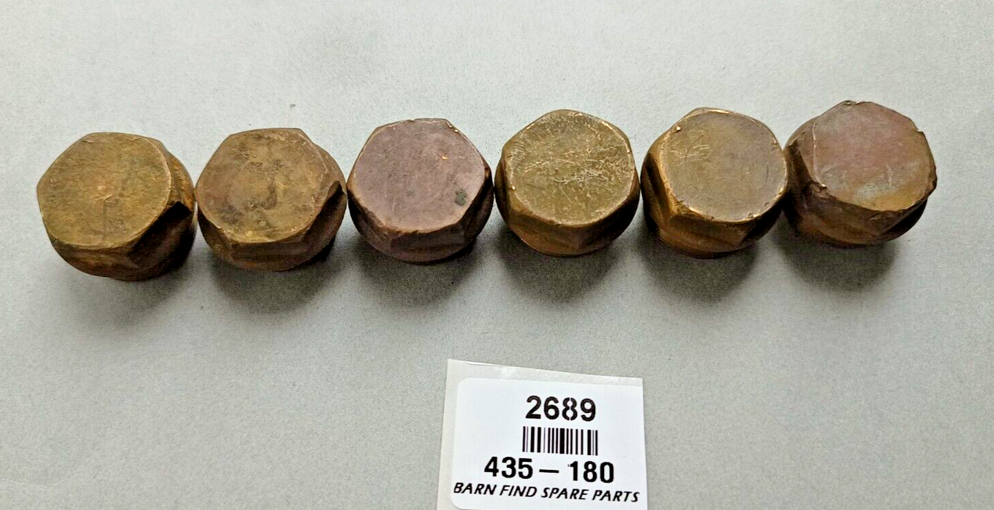 Original Brass Relief Valve Cap MG  XPAG Used, 435-180 Sold individually1