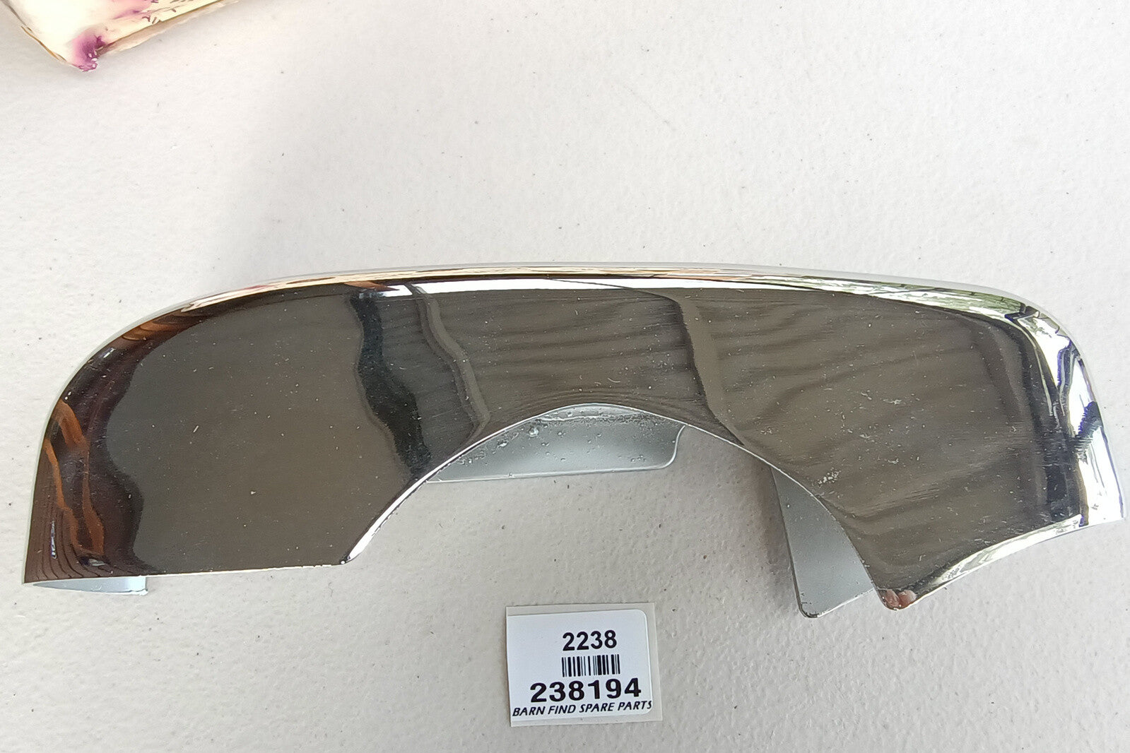 Rover P4 Front Left hand side bumper over-rider, 238194. New Old Stock3