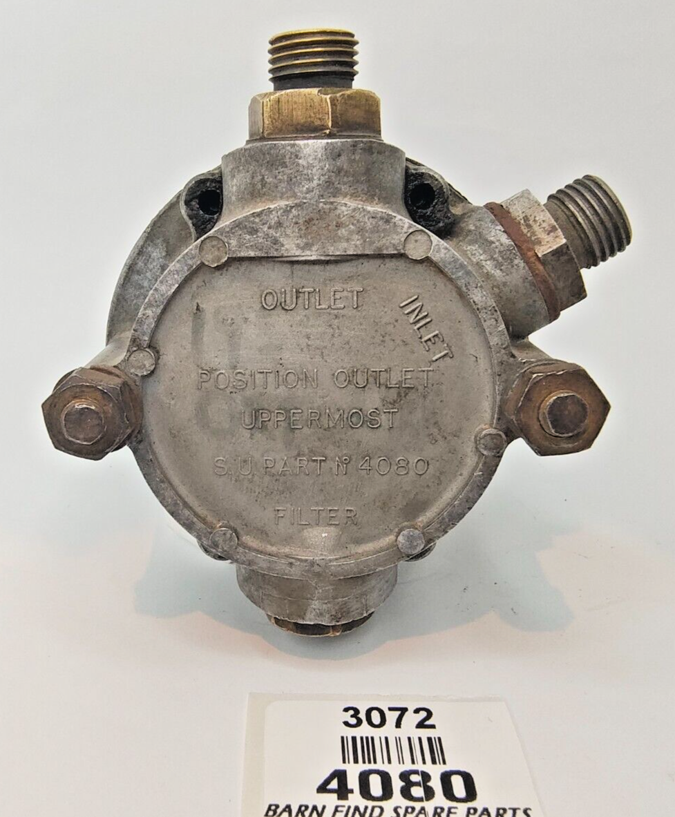 SU Original 12 Volt Fuel Pump, Su Part Number 4080, Used Condition13