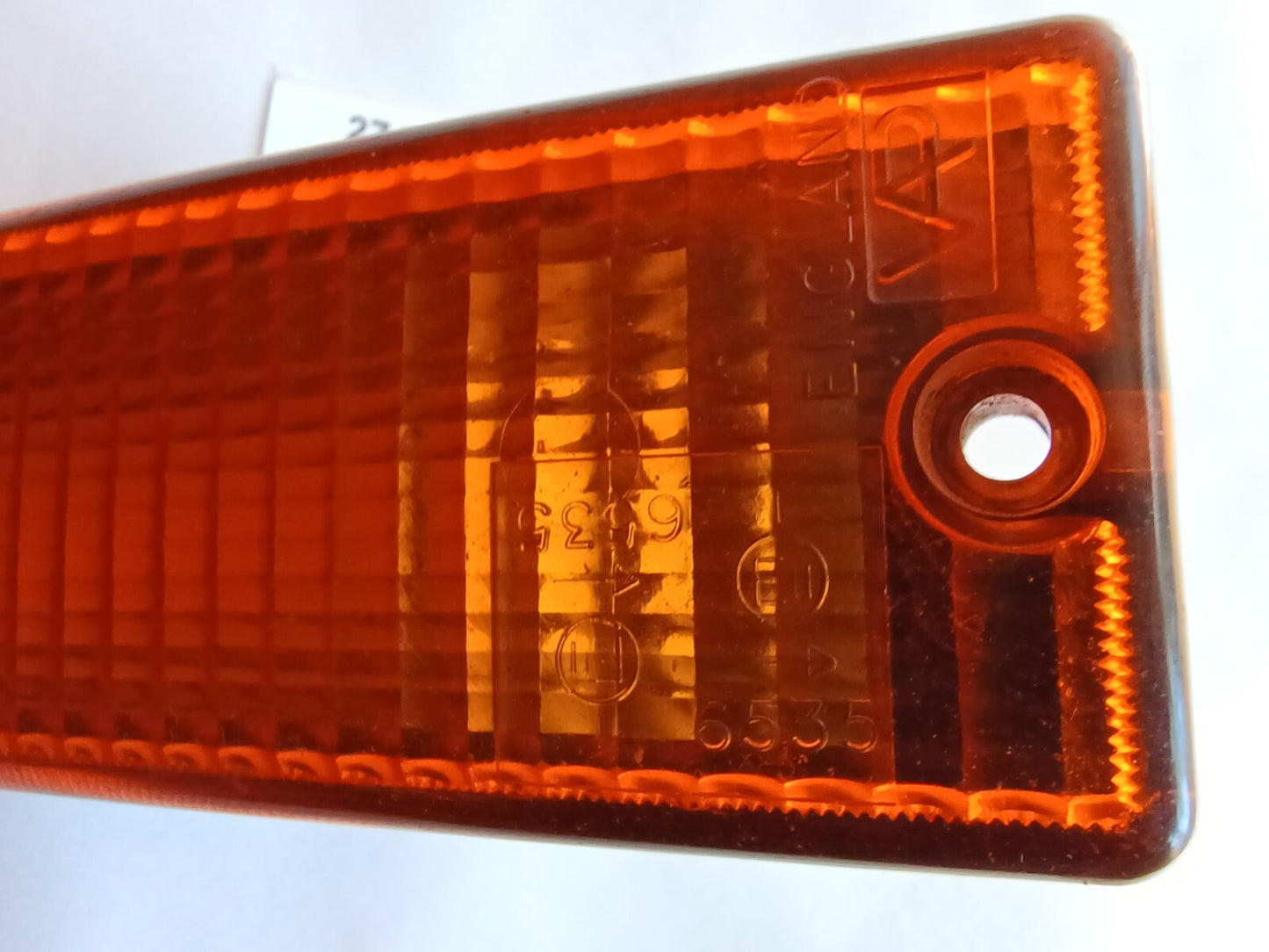 JAGUAR XJ6 Original Amber Park turn Indicator light lens VAP P25-1 used7