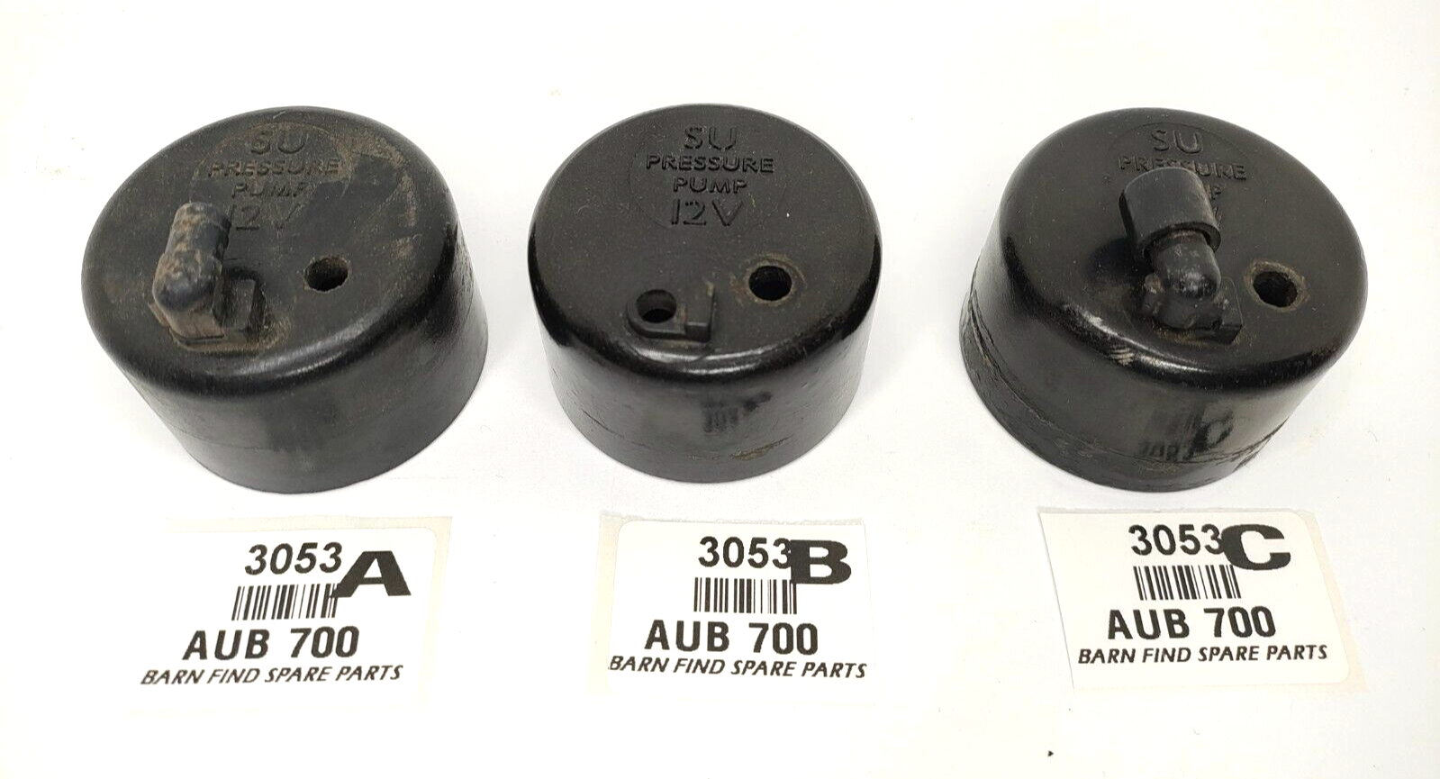 Original SU fuel pump CAP COVER used AUB 700 with Vent holes - sold individually0