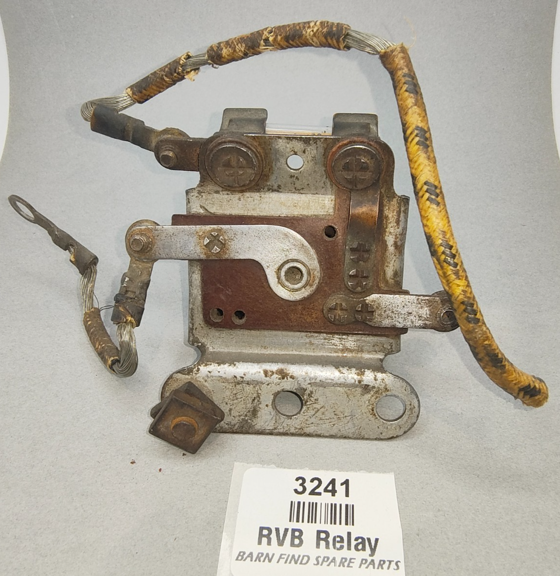 RVB Original 6v Used Horn Relay external 20 AMP fuse. 3 terminals marked H S B7
