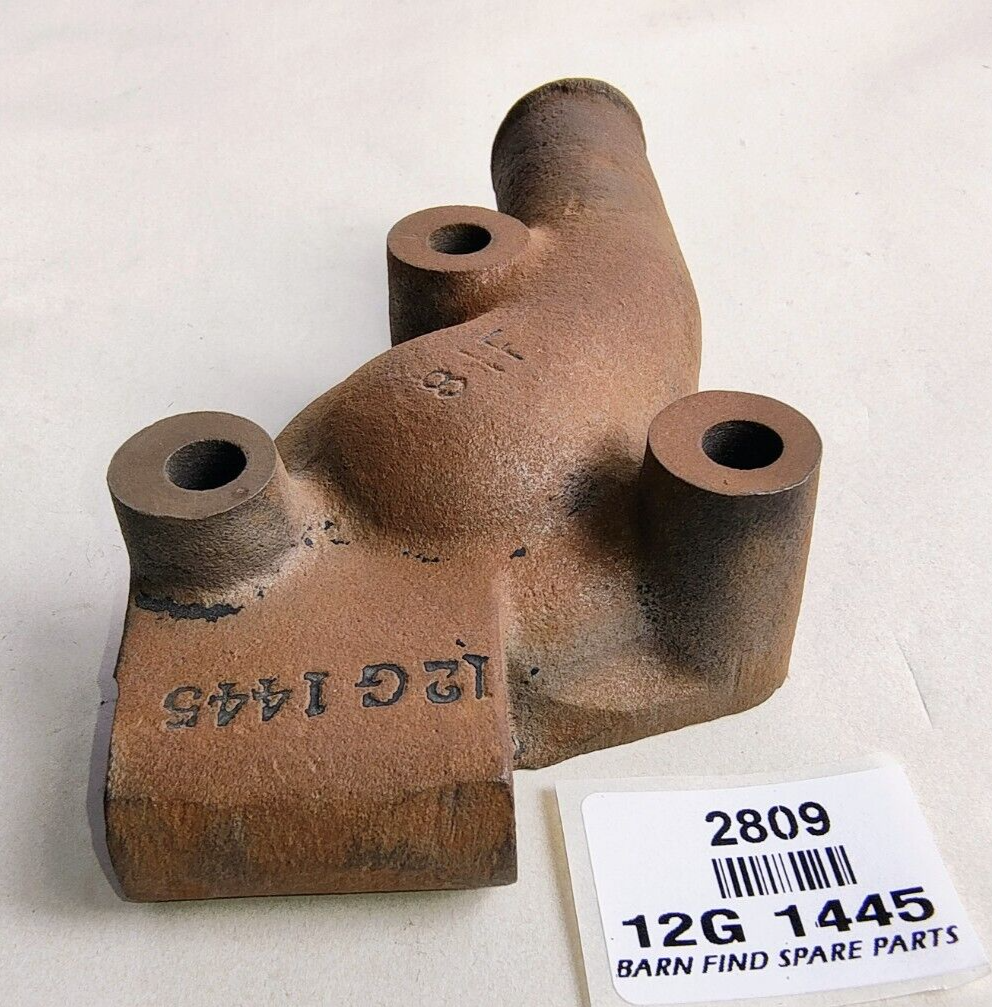 THERMOSTAT Housing ( cast iron ) Crossflow type  12G1445 460-895 New Old Stock5