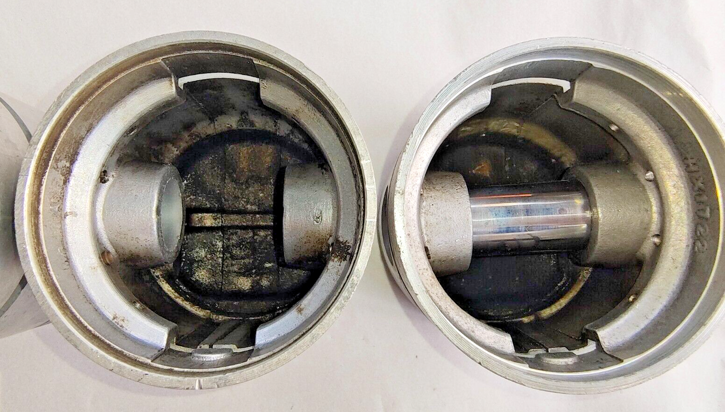 Job Lot of 6 x Jaguar 2.5 2 1/2 litre 2664 cc used pistons 4 x HX1722  2 x WS24412