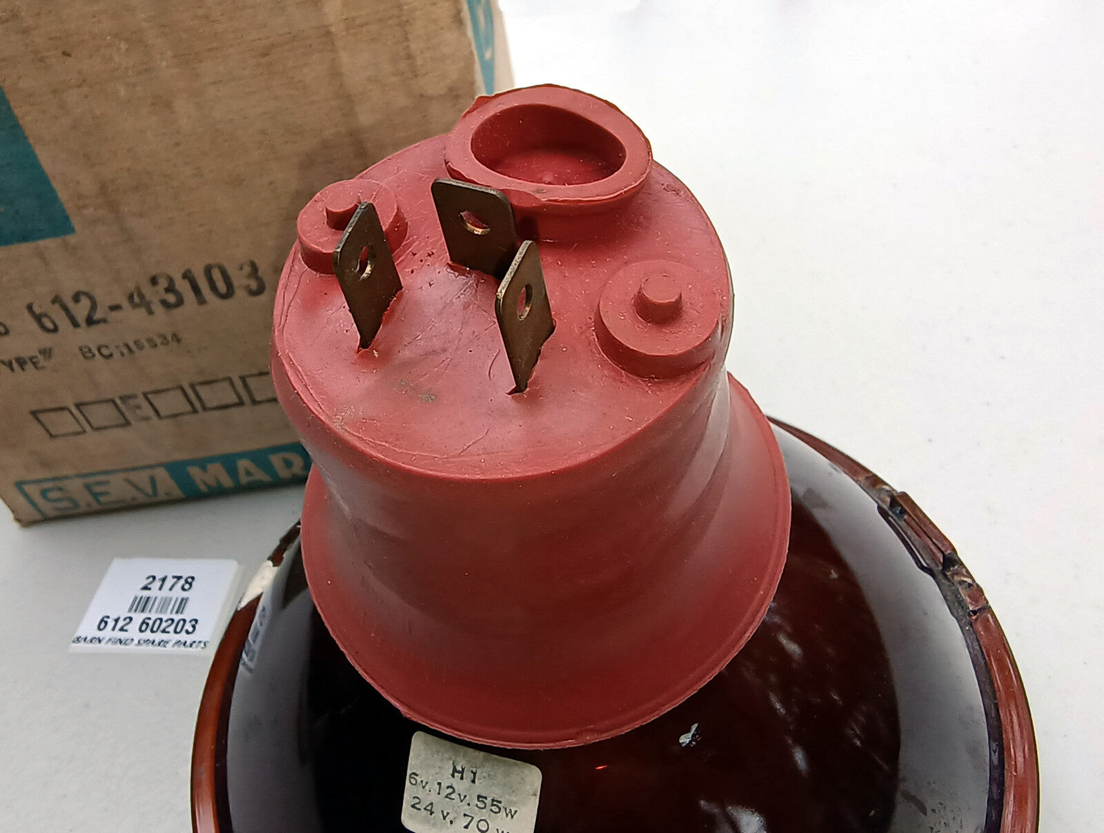Original 5 1/2 inch SEV Marchal Light, 612 602034
