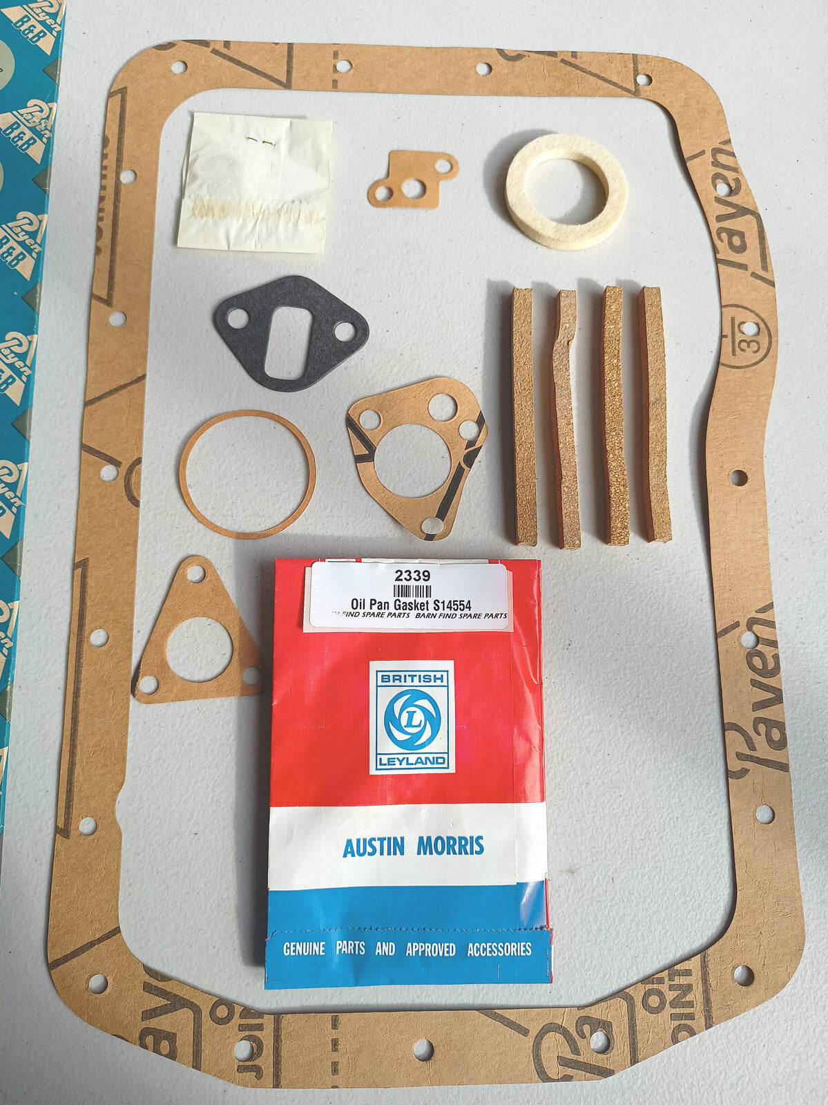 Oil Pan Gasket Set (incomplete) S14554. New Old Stock1