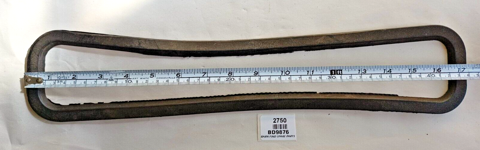 Jaguar MK2 Scuttle Vent Seal Rubber BD9876 18-98760