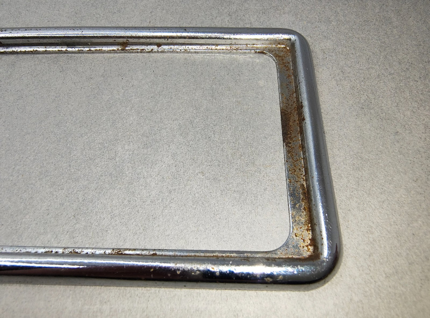 Car Radio chrome bezel surround, Used Condition 472-040 Suits various3