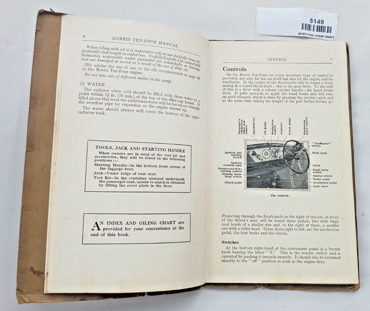 Operation Manual for the MORRIS TEN-FOUR Series "M" Export Edition2