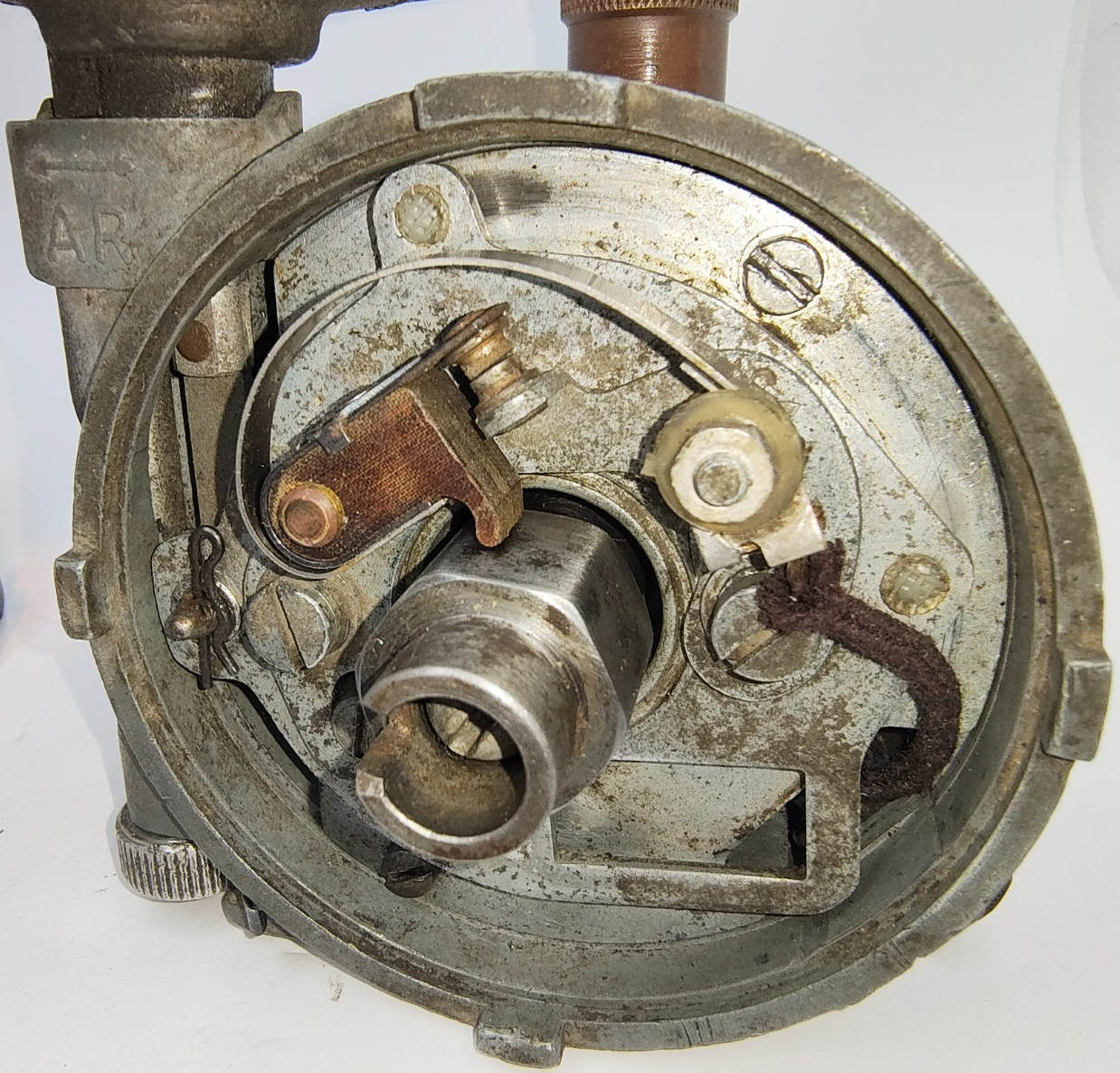 Lucas Original Used Distributor DM6A 40252 E Type CW53 Dated 6 55 (June 1955)13