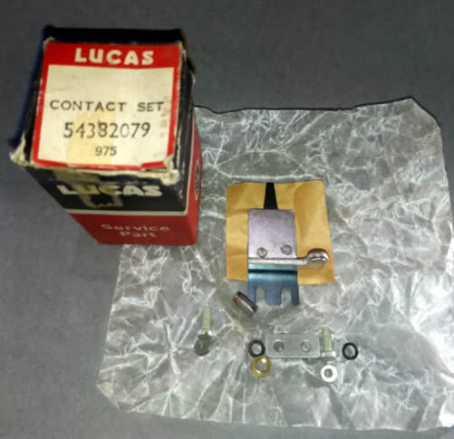 Lucas Voltage Regulator Contact set  543820790