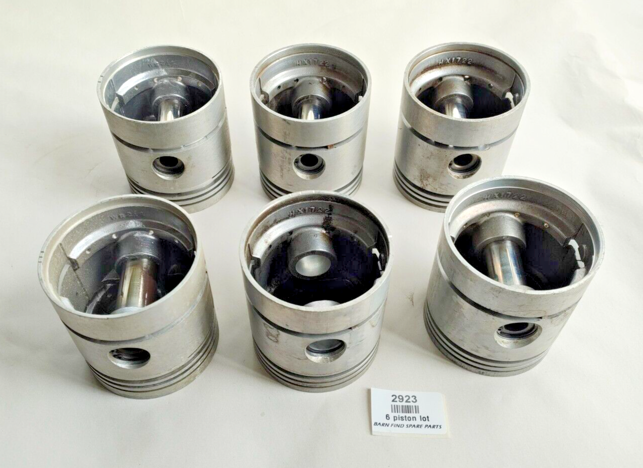 Job Lot of 6 x Jaguar 2.5 2 1/2 litre 2664 cc used pistons 4 x HX1722  2 x WS2442