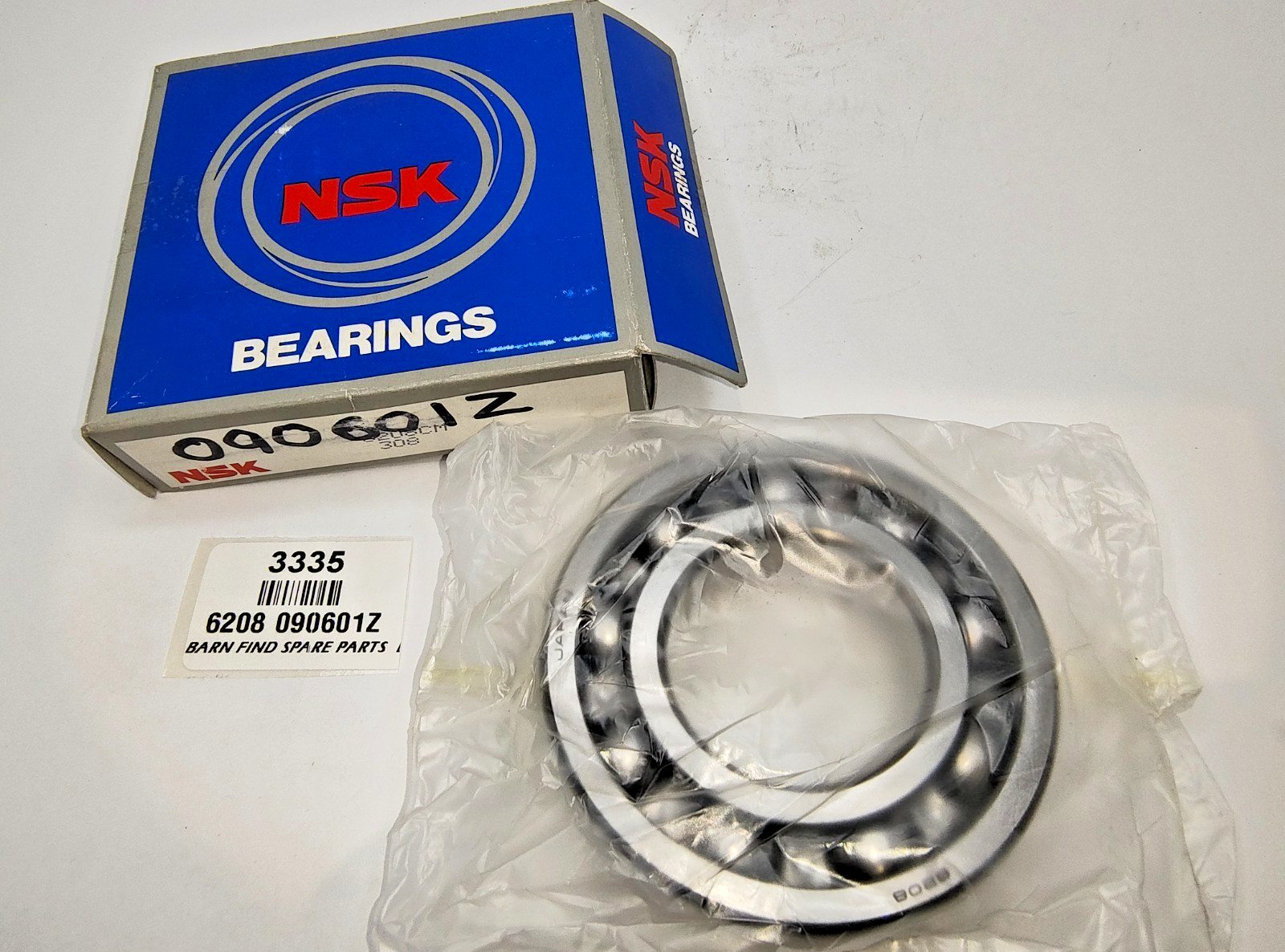 NSK Rear Axle Wheel Standard Load Bearing New Old Stock 6208 090601Z0