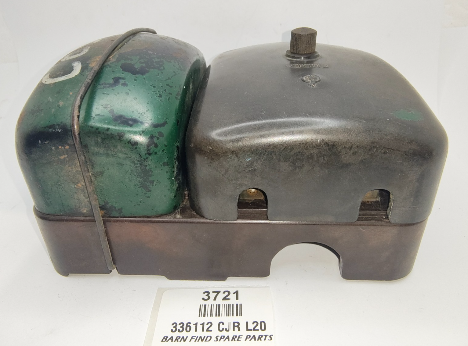 Original vintage Used LUCAS regulator cutout & fuse box 336112 CJR L20 6 Volt LR4