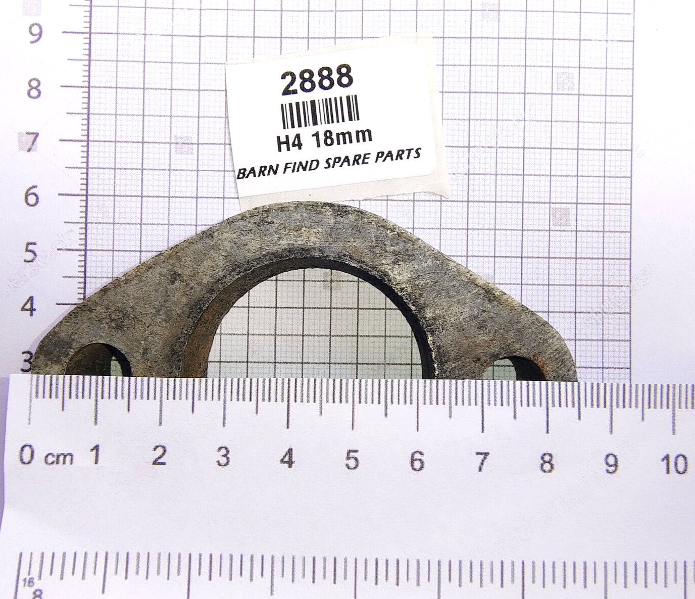 SU H4 carb 1.5 1 1/2 " aluminium spacer / insulator block 18mm, used2