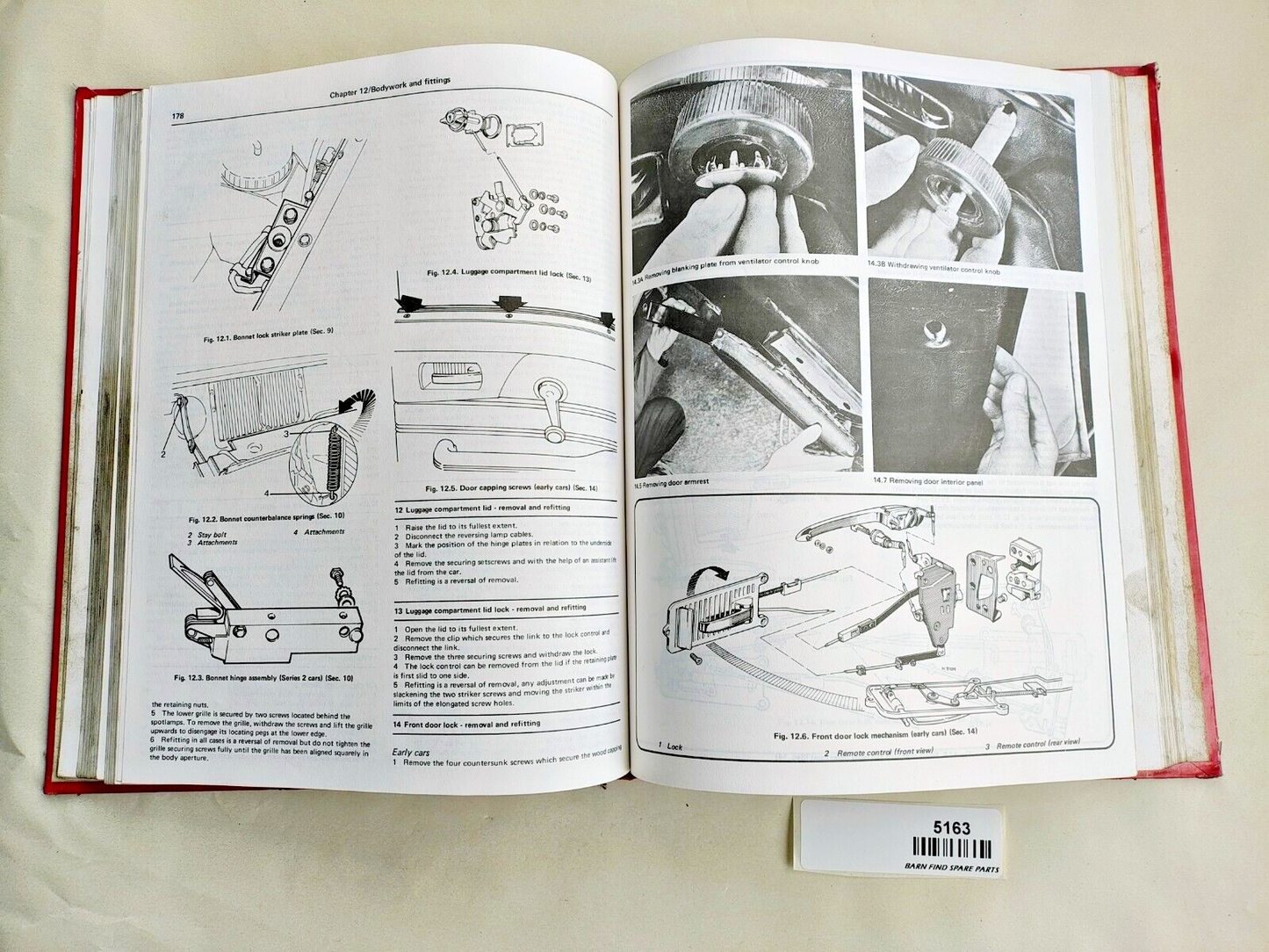 Hardcover Jaguar Daimler Sovereign XJ6 Series 1 2 & 3 1968-1986 Haynes Manual10
