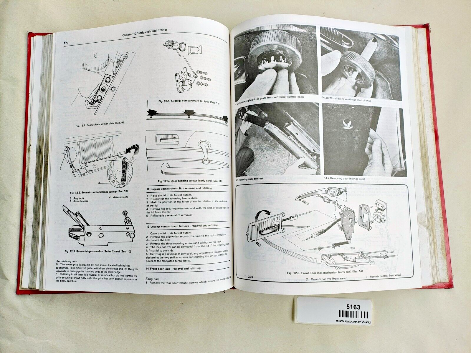 Hardcover Jaguar Daimler Sovereign XJ6 Series 1 2 & 3 1968-1986 Haynes Manual10