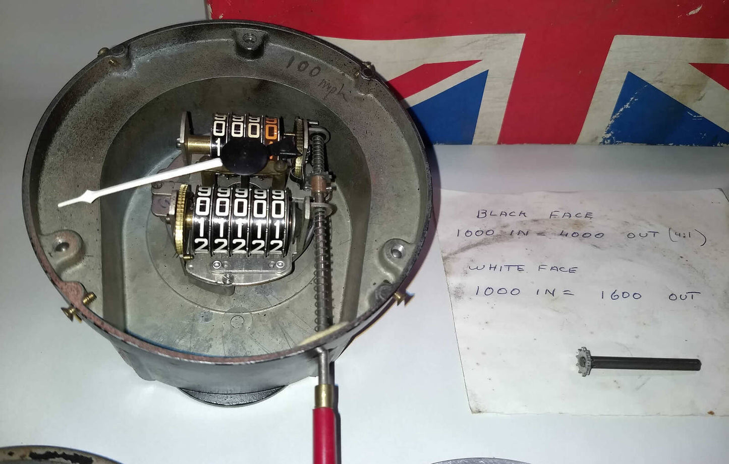 Smiths Speedo Speedometer Jaguar MkIV partly reconditioned JOB LOT1